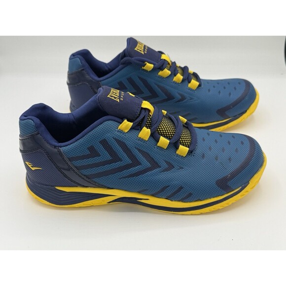 Everlast Athletic Shoes Men’s Size 6 Blue And Yellow Memory Foam - Picture 1 of 7